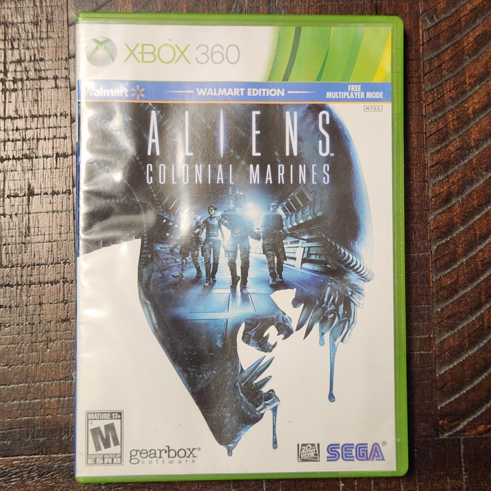 Aliens Colonial Marines‎ Xbox 360 Walmart Edition Free Multiplayer